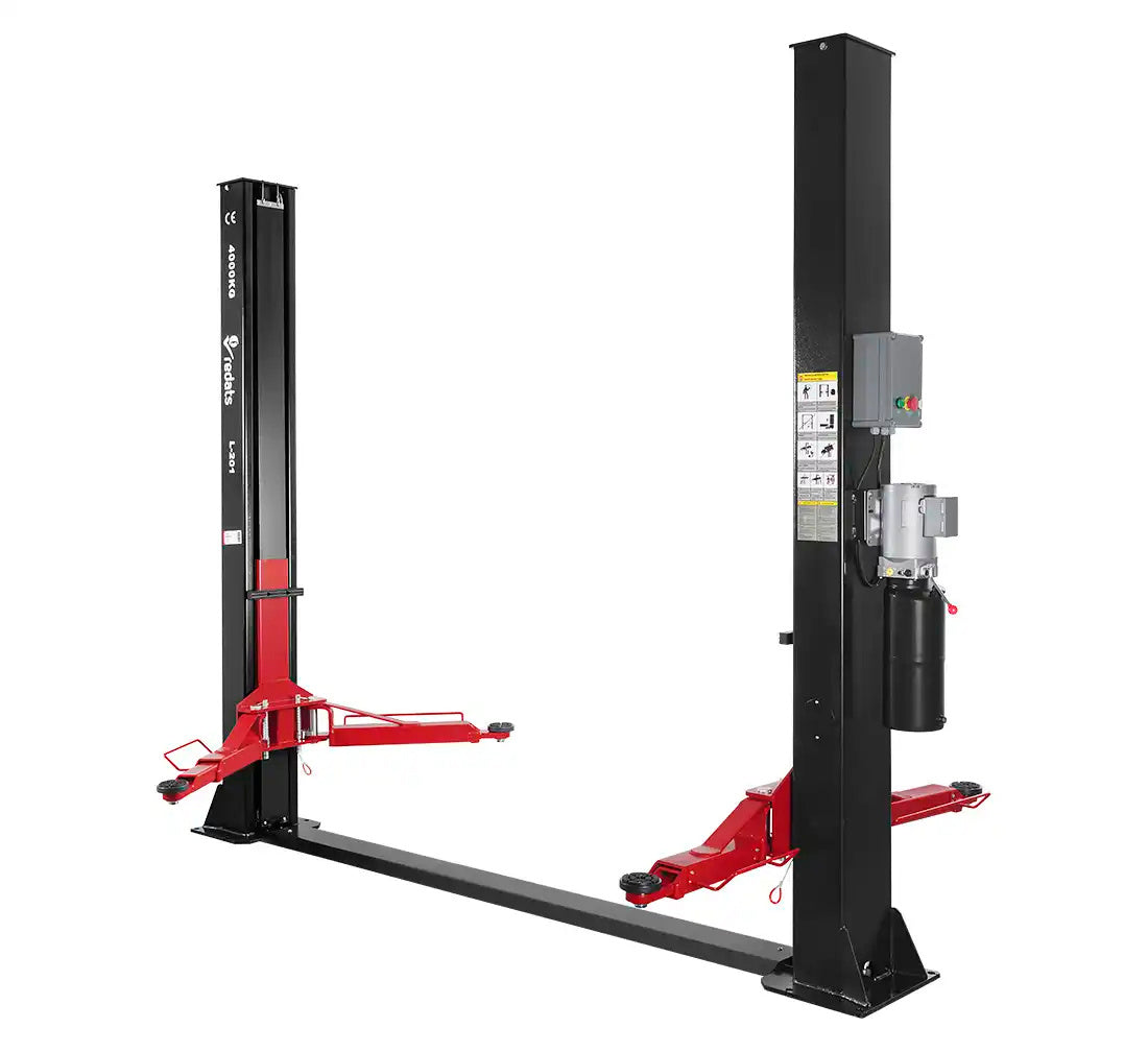ELEVATOR AUTO 2 COLOANE 4T CU DEBLOCARE MANUALA ELECTROHIDRAULICA 380V REDATS L-201