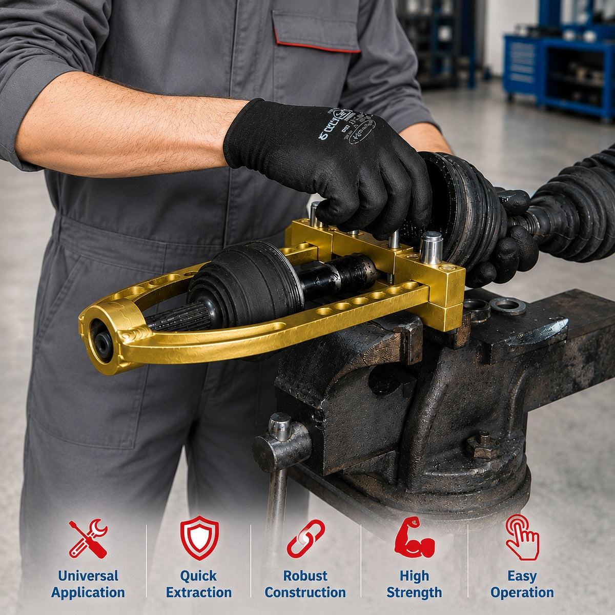 Extractor presa universala cap planetara GEBO TOOLS