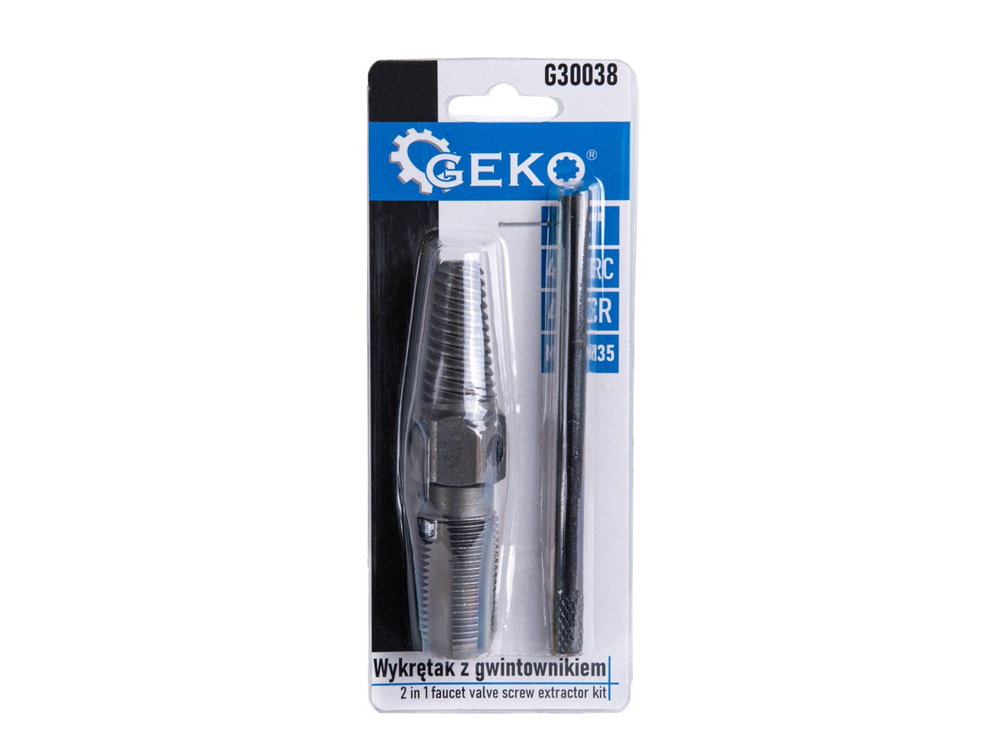 Extractor suruburi 1/2'' pentru robinete 2 in 1 GEKO