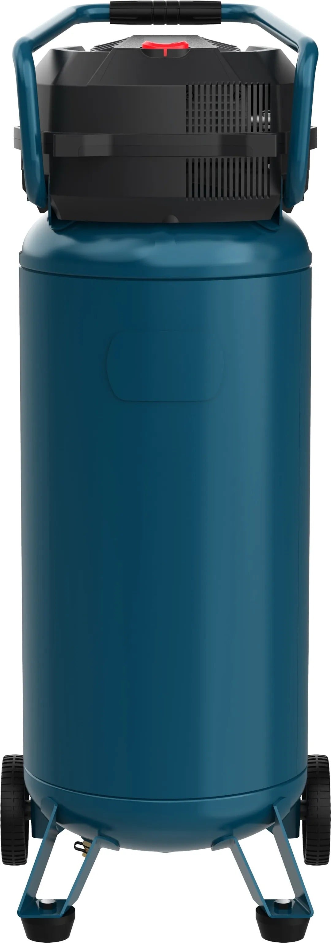 COMPRESOR VERTICAL HBM OLANDA 50L FARA ULEI, 10 BAR, 180 L/MIN, SILENTIOS, CU ROTI SI MANER, INTRETINERE REDUSA