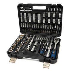 TRUSA DE SCULE 1/4'' 1/2'' 108 PIESE HBM MACHINES