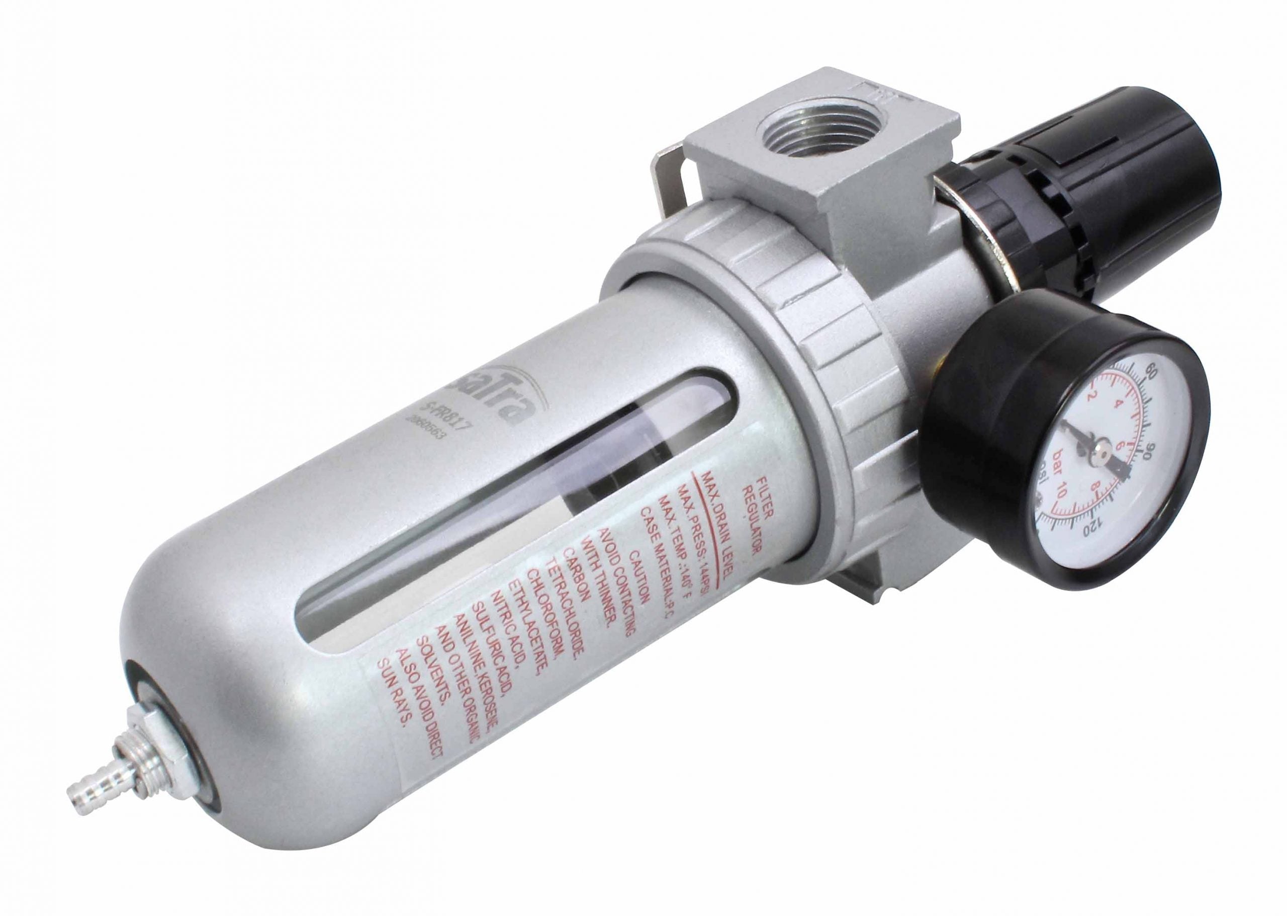 Filtru de aer cu regulator de presiune 1/2 SATRA