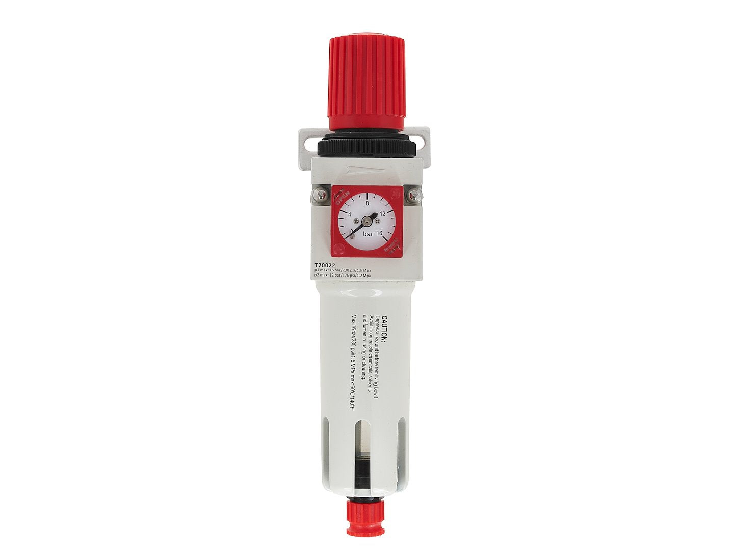 Filtru de aer cu regulator de presiune 1/4 TVARDY