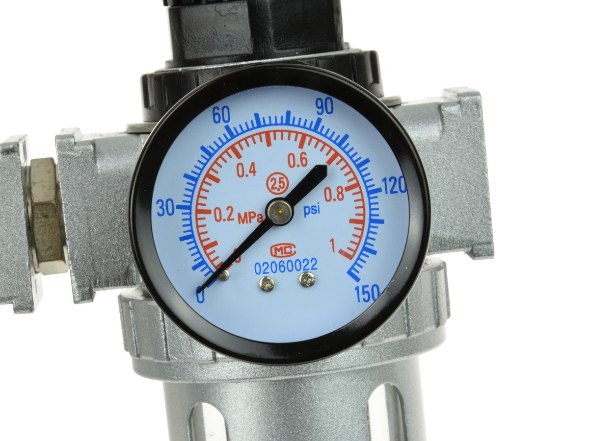 Filtru de aer triplu cu regulator presiune GEKO