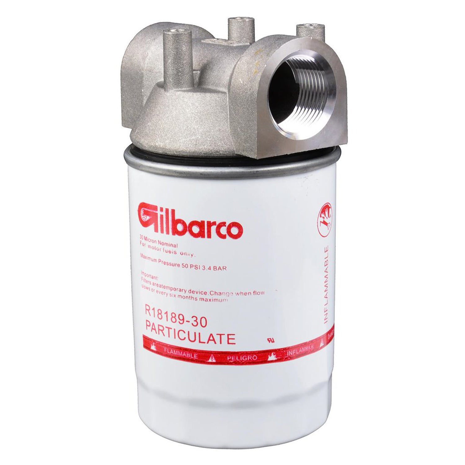 Filtru pentru pompe de transfer combustibil gilbraco 1" debit 56l/min 3.4bar