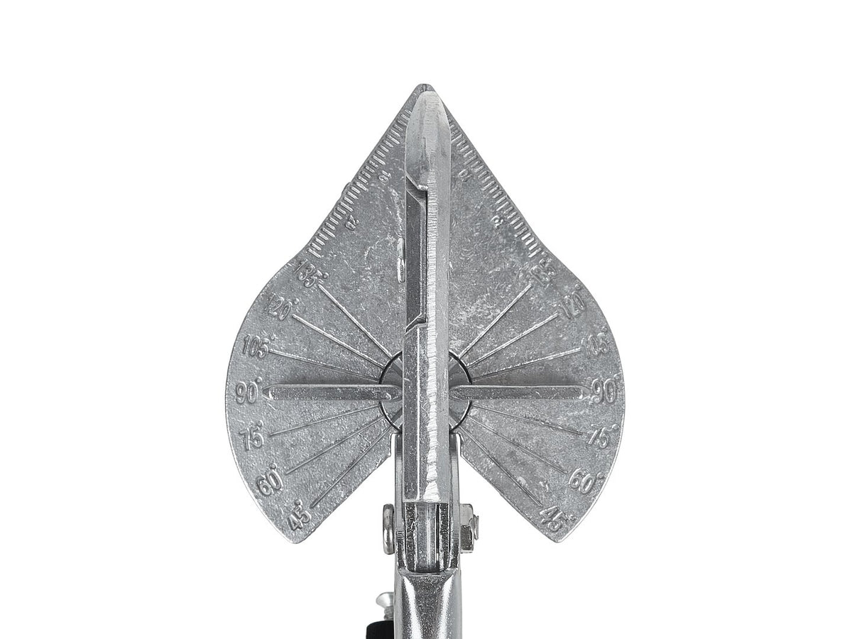 Foarfeca reglabila pentru taiere la unghi 45–135° pentru profile PVC si garnituri - 220mm - GEKO