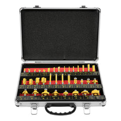 SET 35 FREZE PROFILATE PENTRU LEMN, 8MM HSS - NOTIG