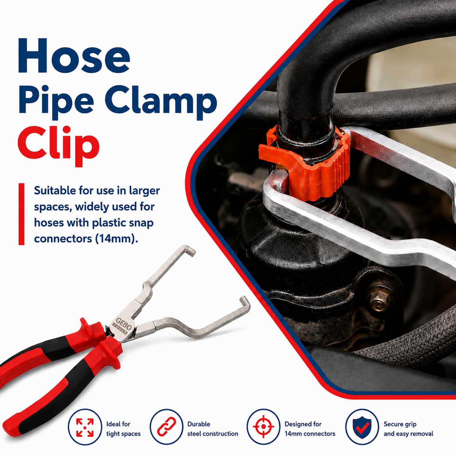 CLESTE COLIERE CONDUCTE COMBUSTIBIL GEBO TOOLS