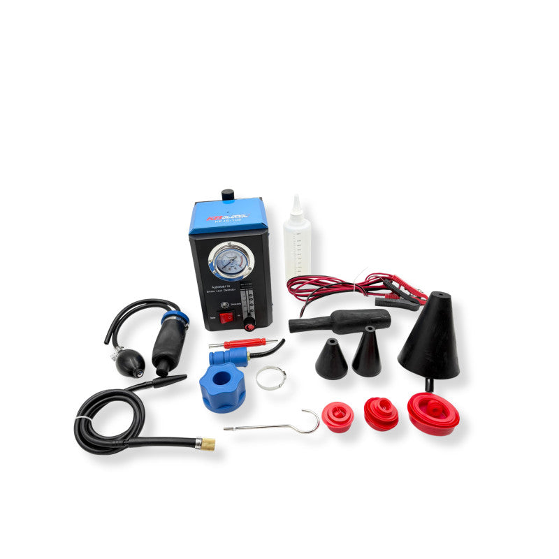 Generator de fum 12V, tester de etansitate pentru detectat pierderi cu accesorii - KB GLOBAL