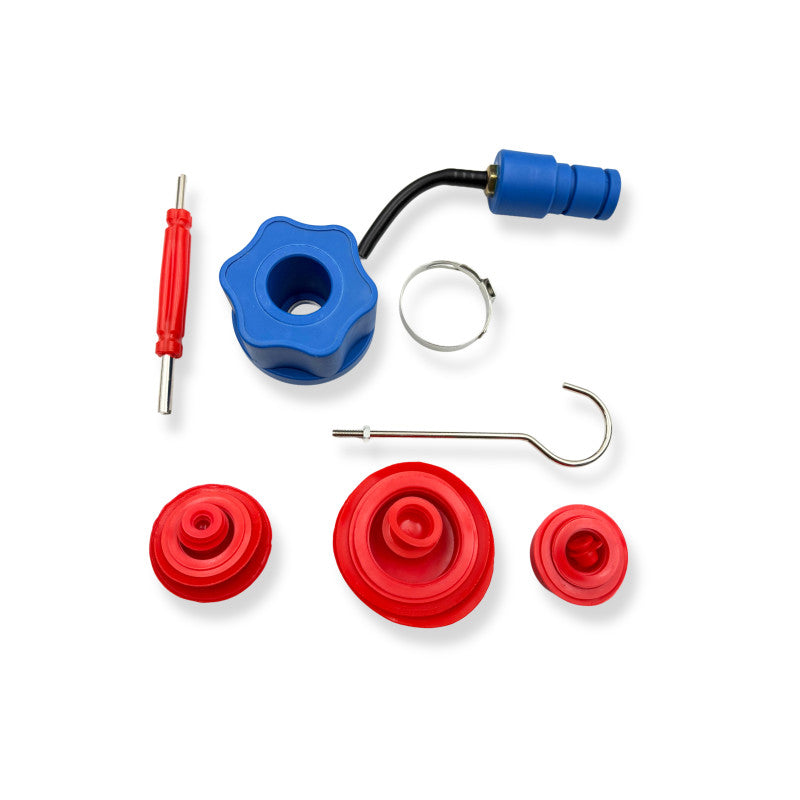 Generator de fum 12V, tester de etansitate pentru detectat pierderi cu accesorii - KB GLOBAL