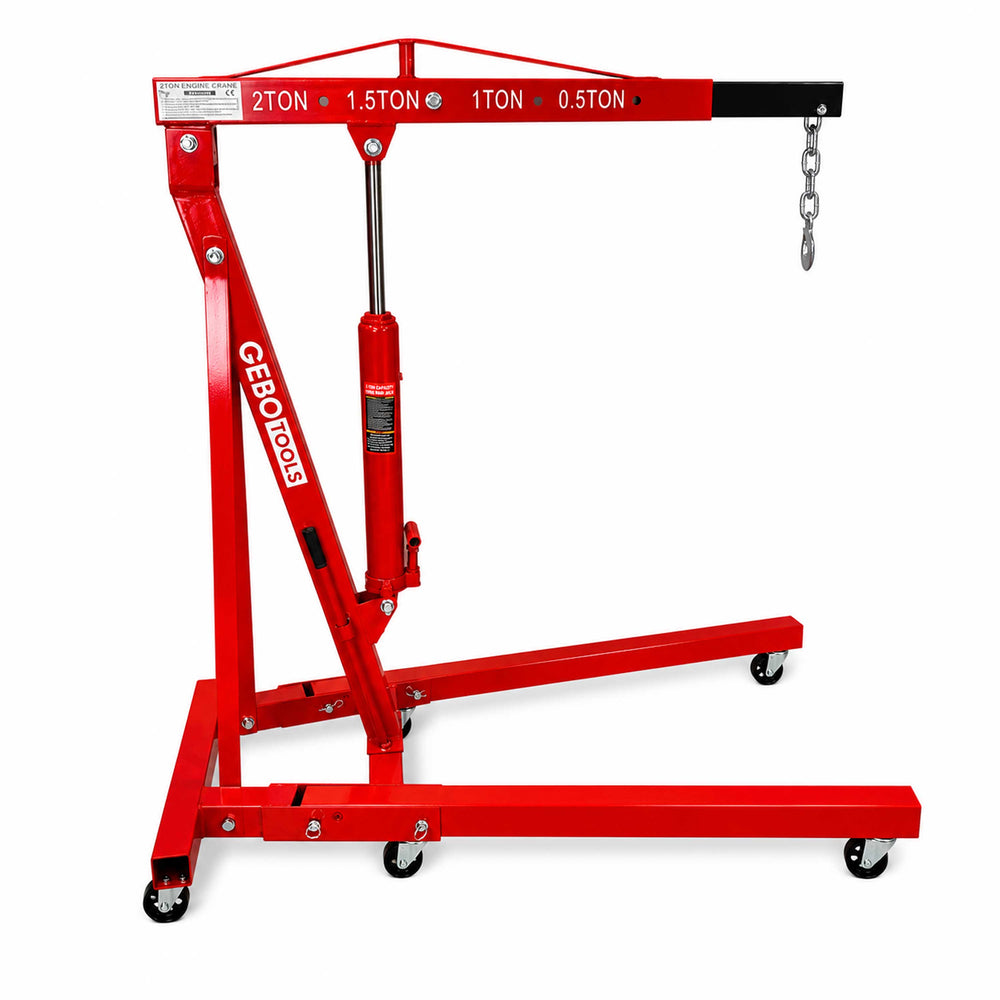 Girafa macara hidraulica scos motor 2T pliabila GEBO TOOLS
