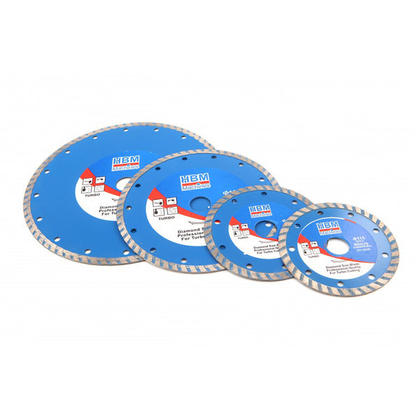 DISC DE TAIERE, DEBITARE CU DIAMANT 125MM TURBO HBM