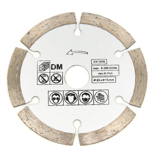 DISC DIAMANTAT SEGMENTAT 85MM HBM