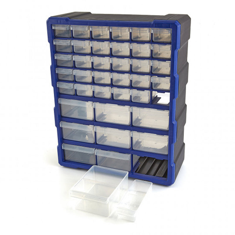 CUTIE DE PLASTIC ORGANIZATOR PENTRU DEPOZITARE CU 39 DE SERTARE