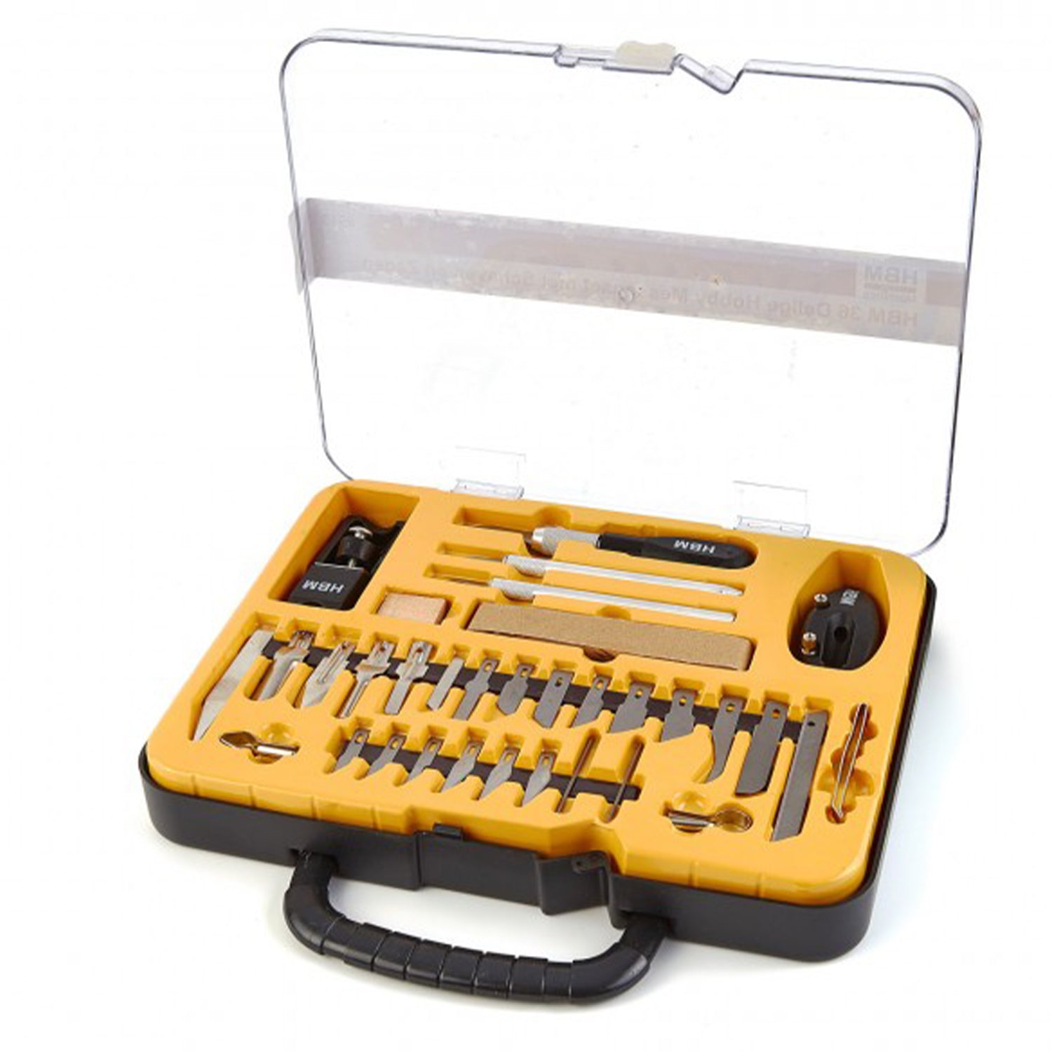 SET CUTITE DE PRECIZIE PENTRU TAIAT SCULPTAT CRAFT 36 DE PIESE HBM