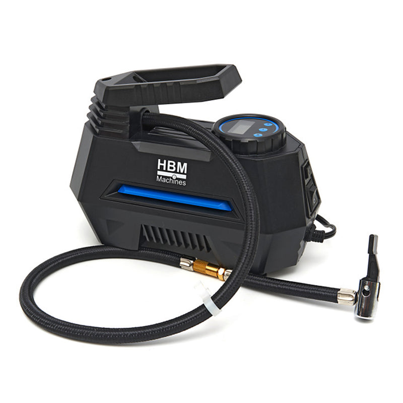 COMPRESOR AUTO PORTABIL CU ALIMENTARE 12V AFISAJ DIGITAL HBM