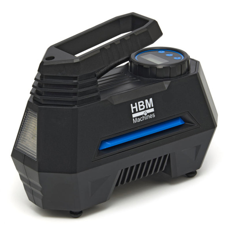 COMPRESOR AUTO PORTABIL CU ALIMENTARE 12V AFISAJ DIGITAL HBM