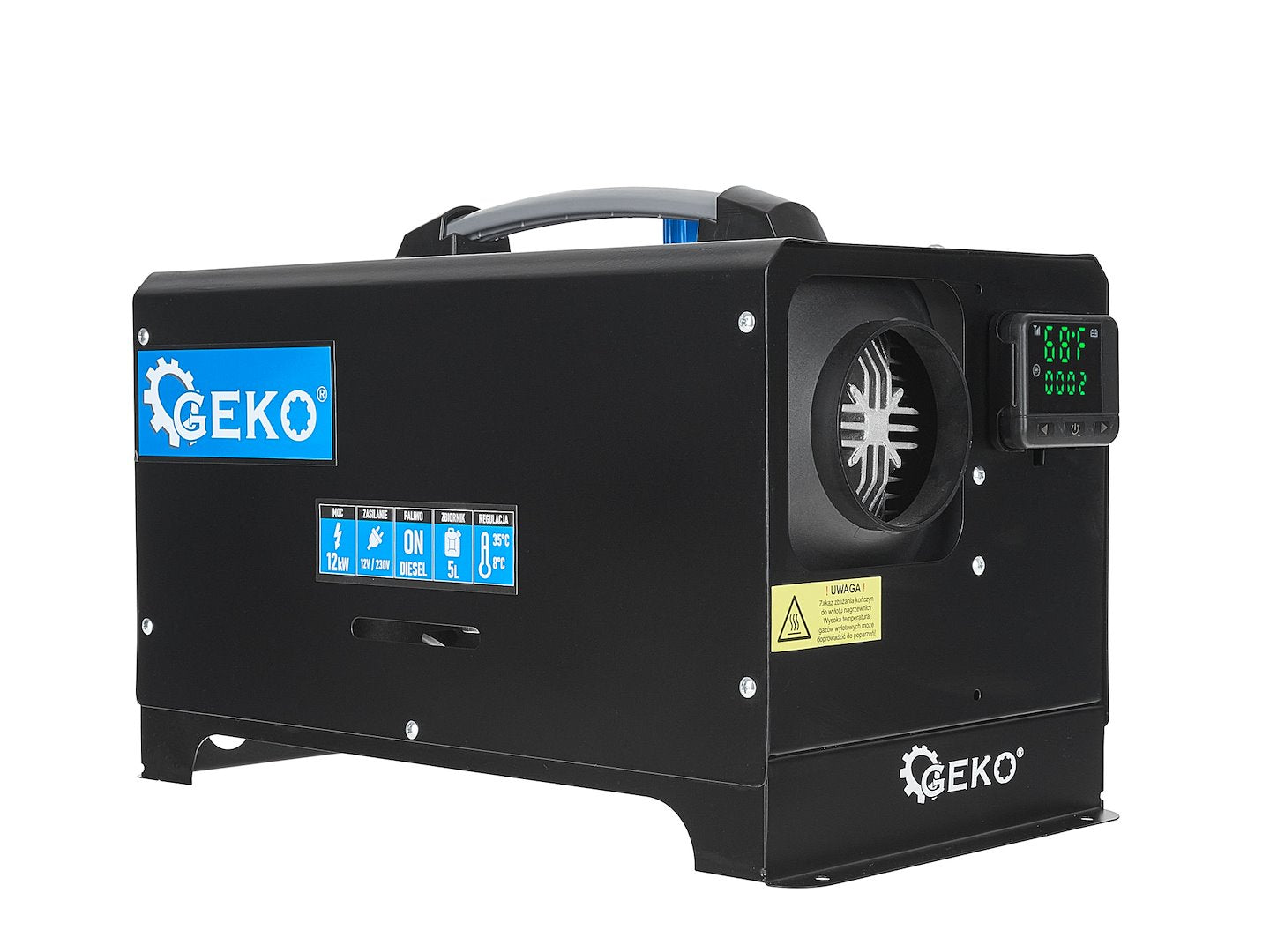 Incalzitor de aer sirocou diesel 12V / 230V 12KW