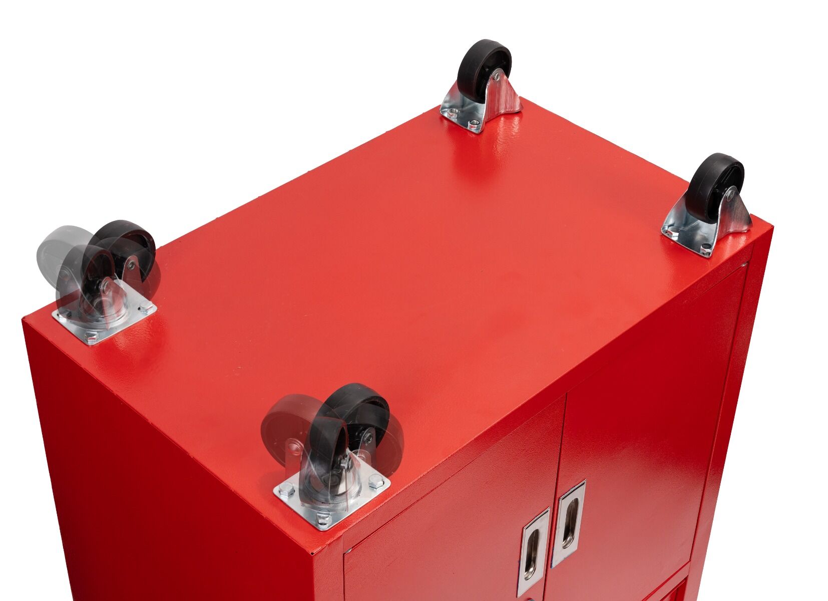 DULAP METALIC NEECHIPAT PENTRU SCULE, ROSU, ROTI SI MANER – PREMIUM, 73 X 63 X 40 CM INVENTO