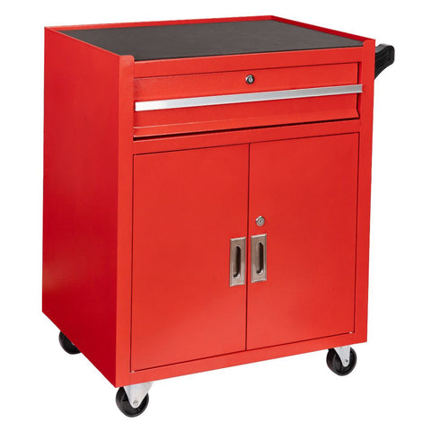 DULAP METALIC NEECHIPAT PENTRU SCULE, ROSU, ROTI SI MANER – PREMIUM, 73 X 63 X 40 CM INVENTO