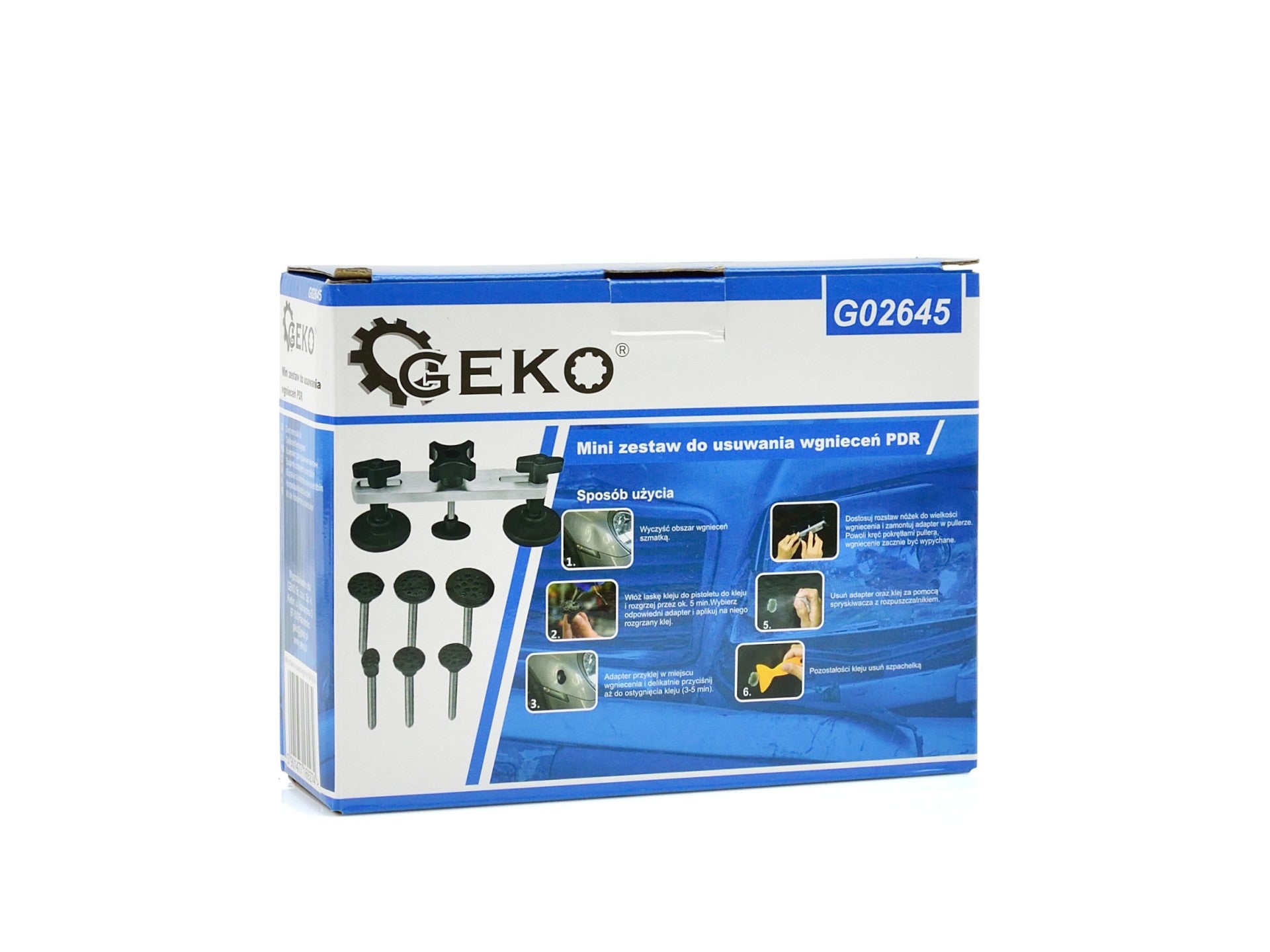 Kit Profesional PDR , Presa Scos Lovituri Tabla, 7 Ciuperci Incluse – GEKO