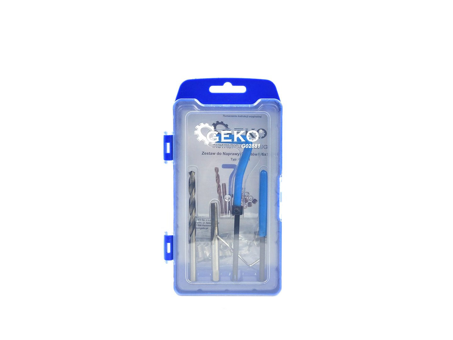 Kit reparatie filet m6x1.0 GEKO