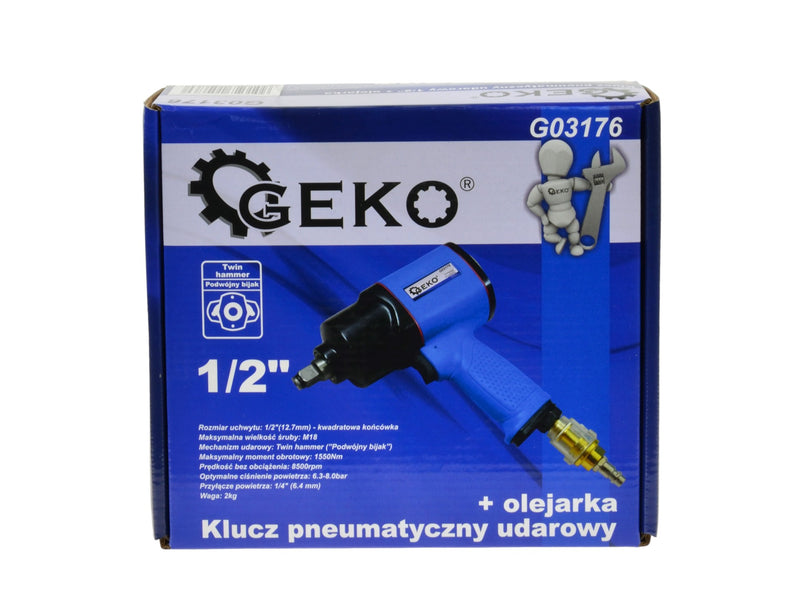 PISTOL PNEUMATIC DE IMPACT 1/2 1550Nm GEKO