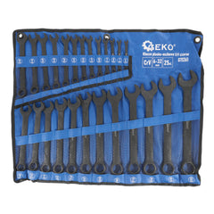 SET CHEI COMBINATE 6-32MM CRV NEGRU 25 PIESE