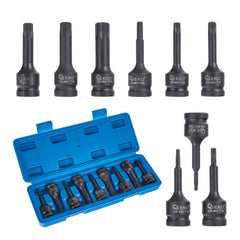 SET TORX DE IMPACT 1/2 T20-T70 9 PIESE GEKO