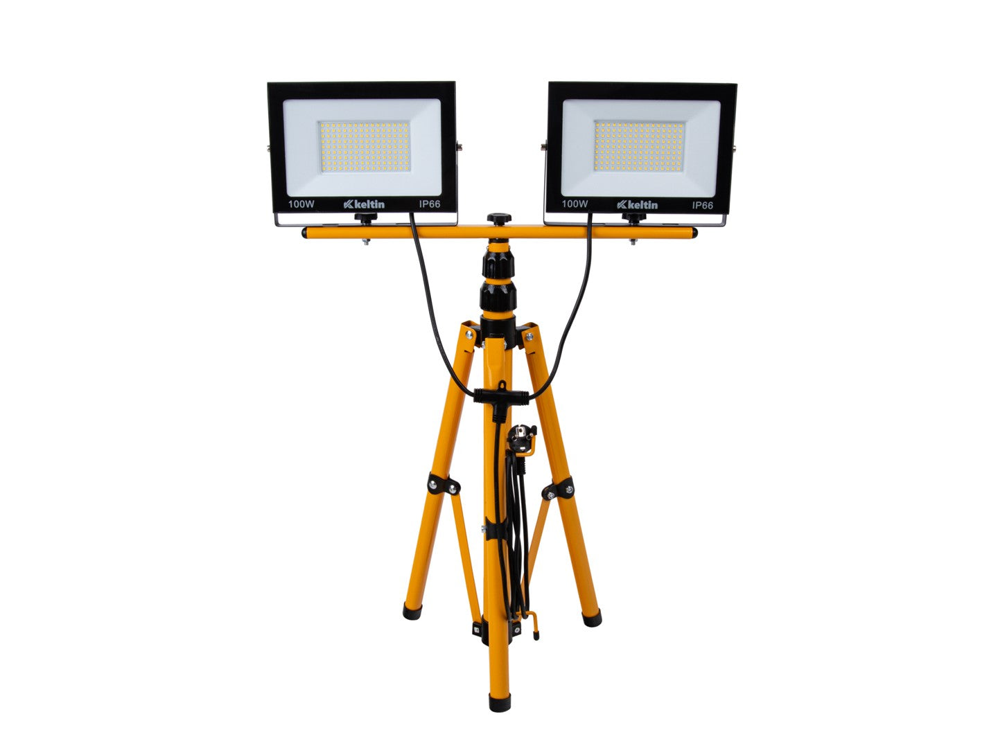 Lampa LED de lucru 2 x 100W 6500k cu stativ trepied reglabil