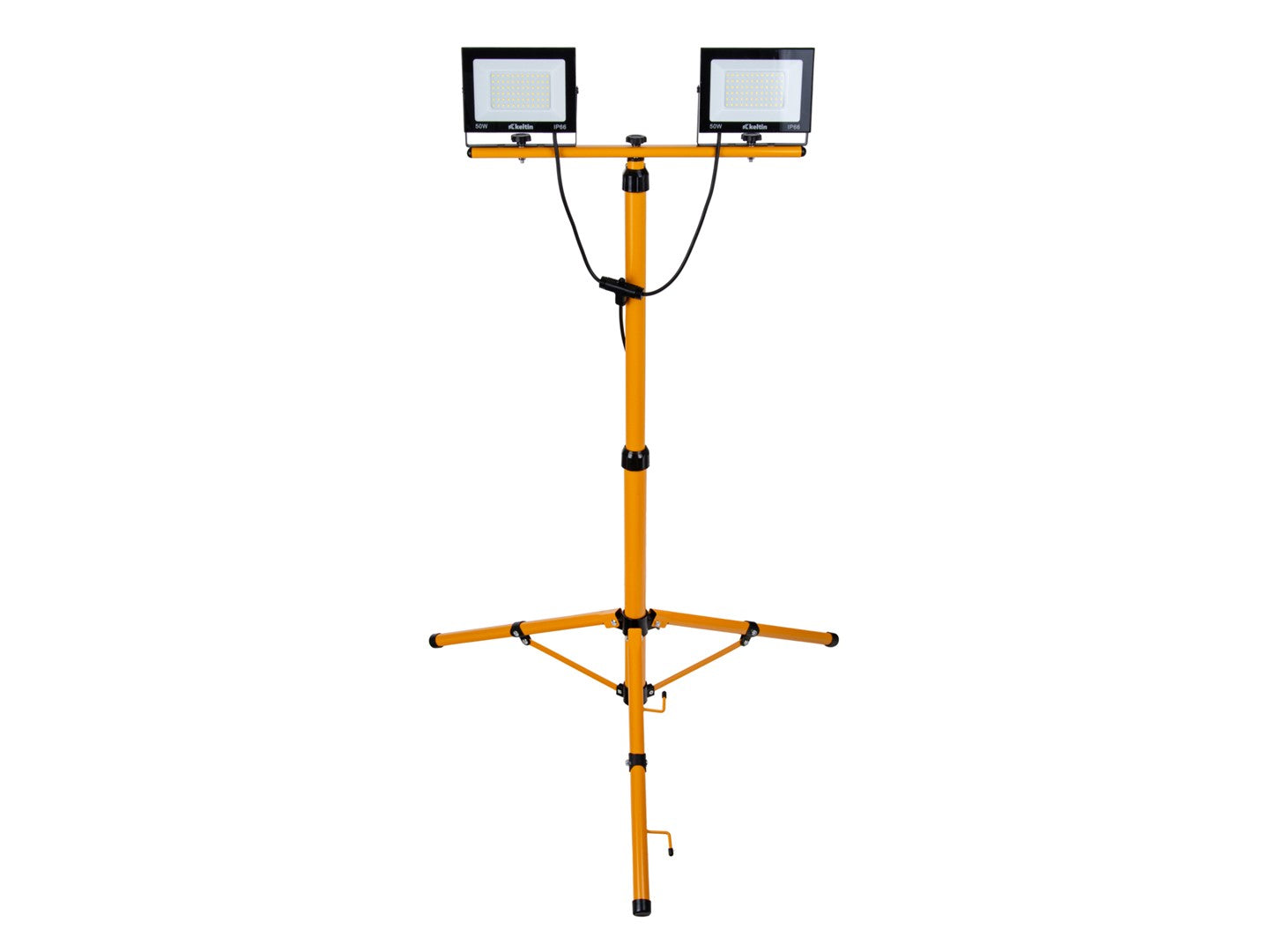 Lampa LED de lucru 2 x 50W 6500k cu stativ trepied reglabil