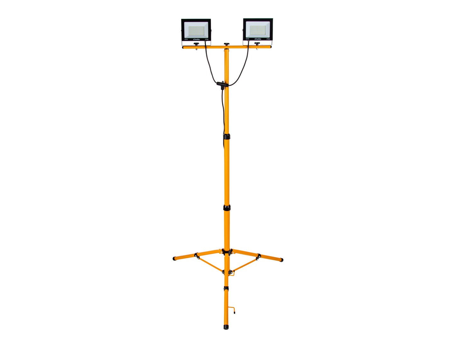 Lampa LED de lucru 2 x 50W 6500k cu stativ trepied reglabil