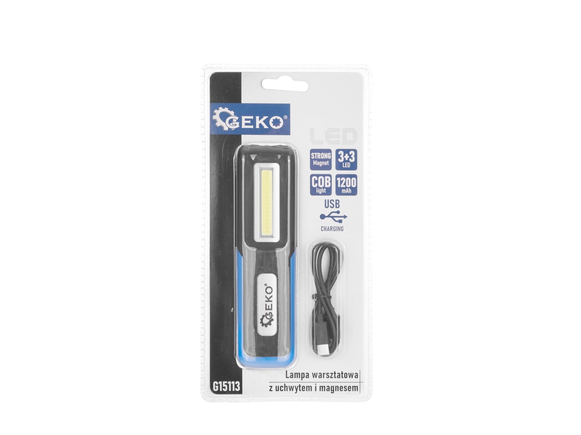 Lampa LED de lucru reincarcabila 3w LED COB 1200mah