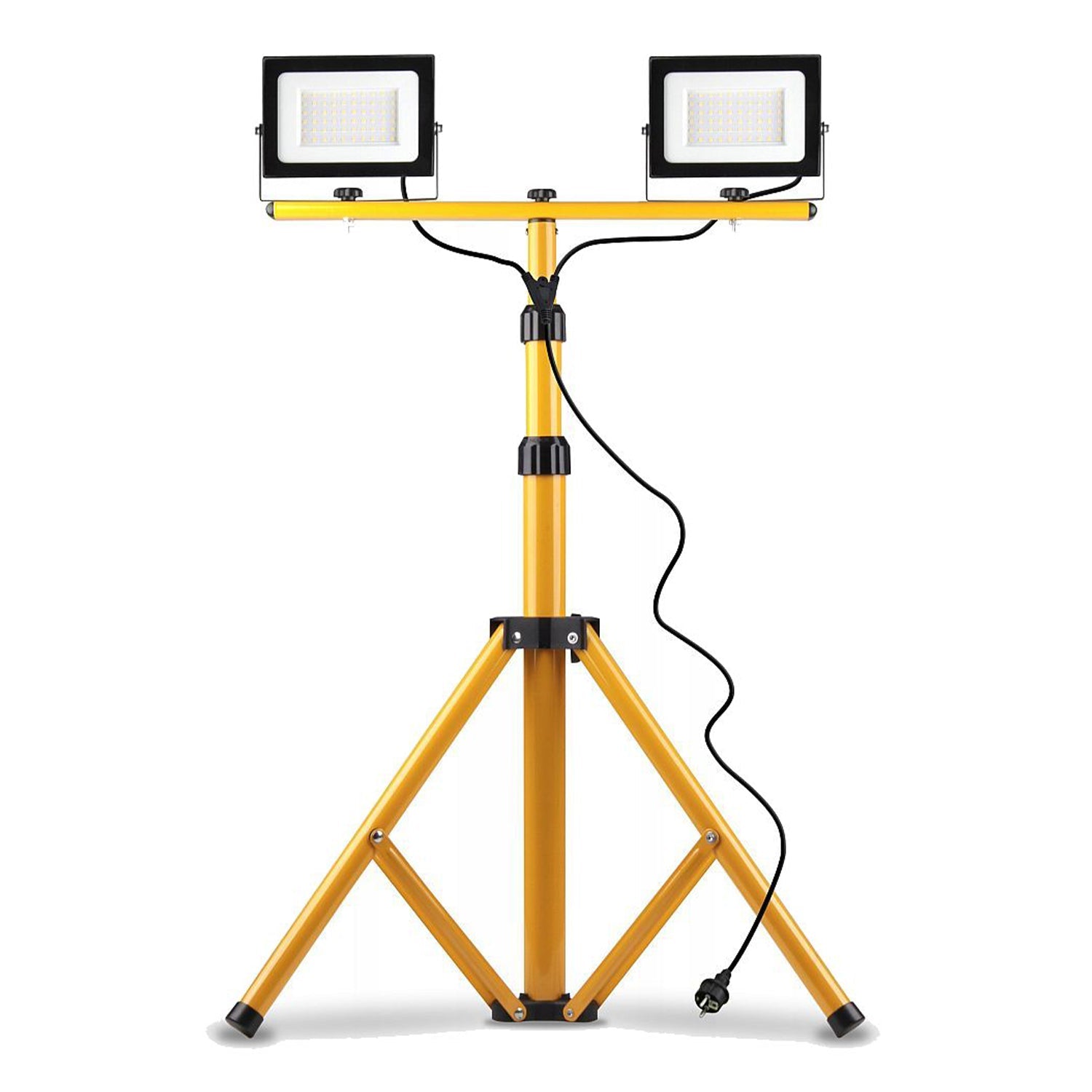 Lampa LED smd cu stativ trepied 2x50W 4500k