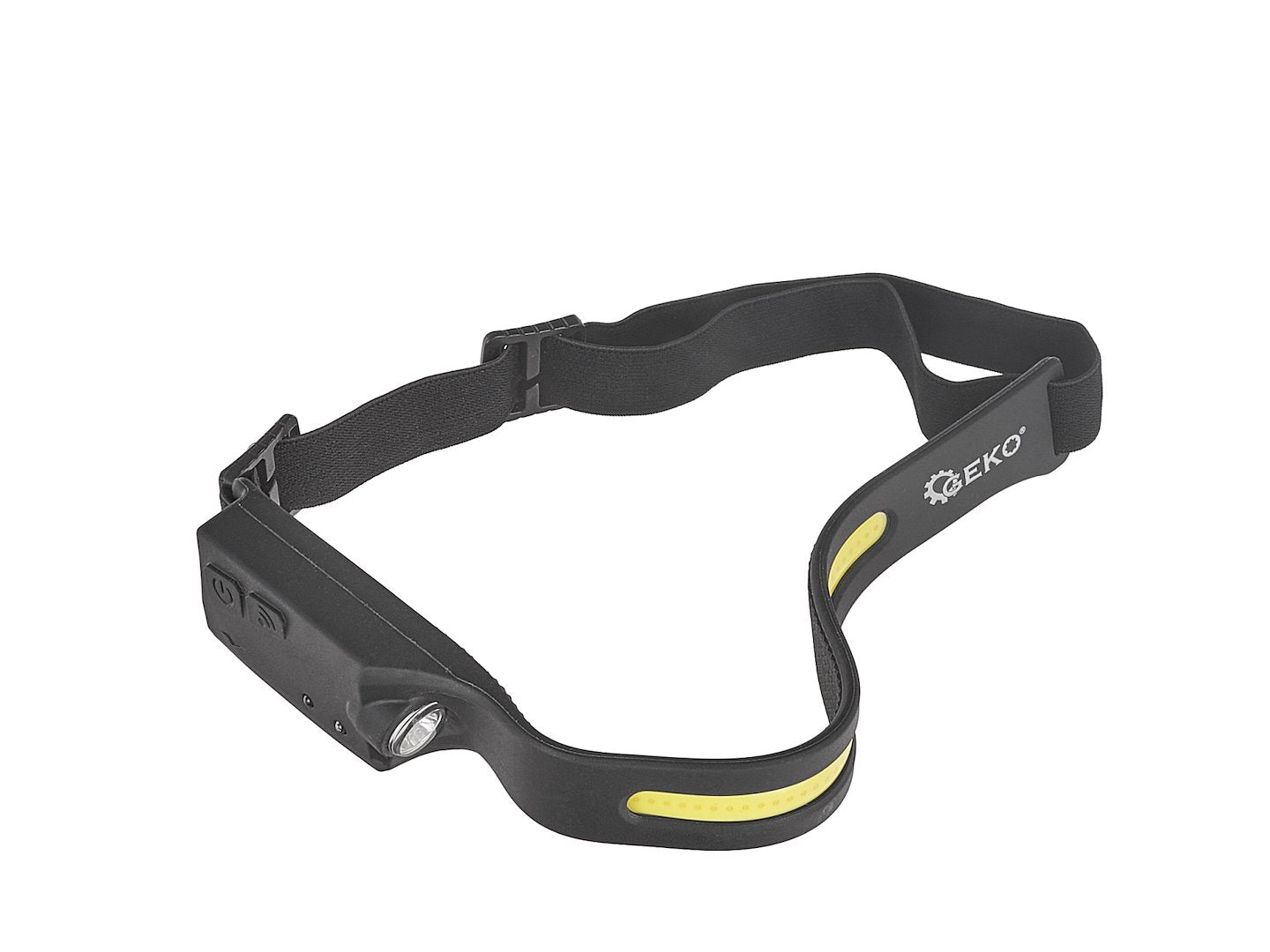 Lanterna frontala cu acumulator intern, senzor de miscare, rezistent la apa, banda LED COB 3w GEKO