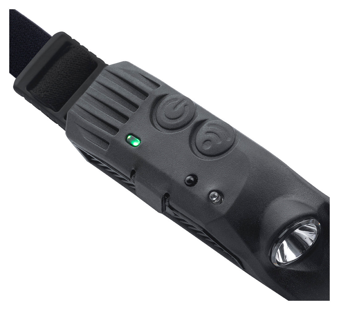 Lanterna LED frontala de cap cu senzor fh-210 – 2 dungi LED, acumulator reincarcabil 1200mah