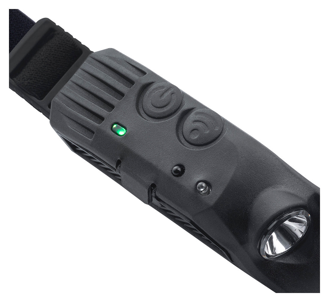 Lanterna LED frontala de cap cu senzor fh-220 – 3 dungi LED, acumulator reincarcabil 1200mah