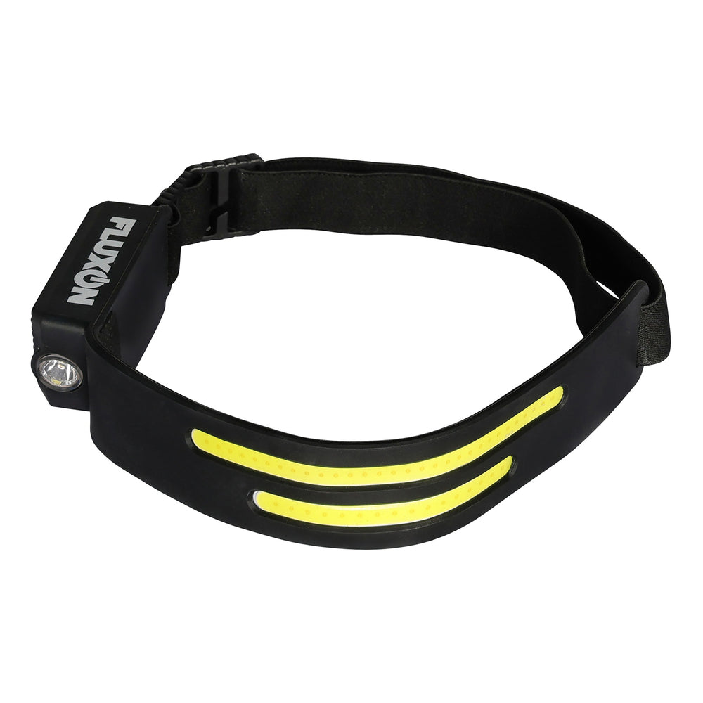 Lanterna LED frontala de cap fluxon 300Lm reincarcabila, cu senzor miscare, cob panoramic