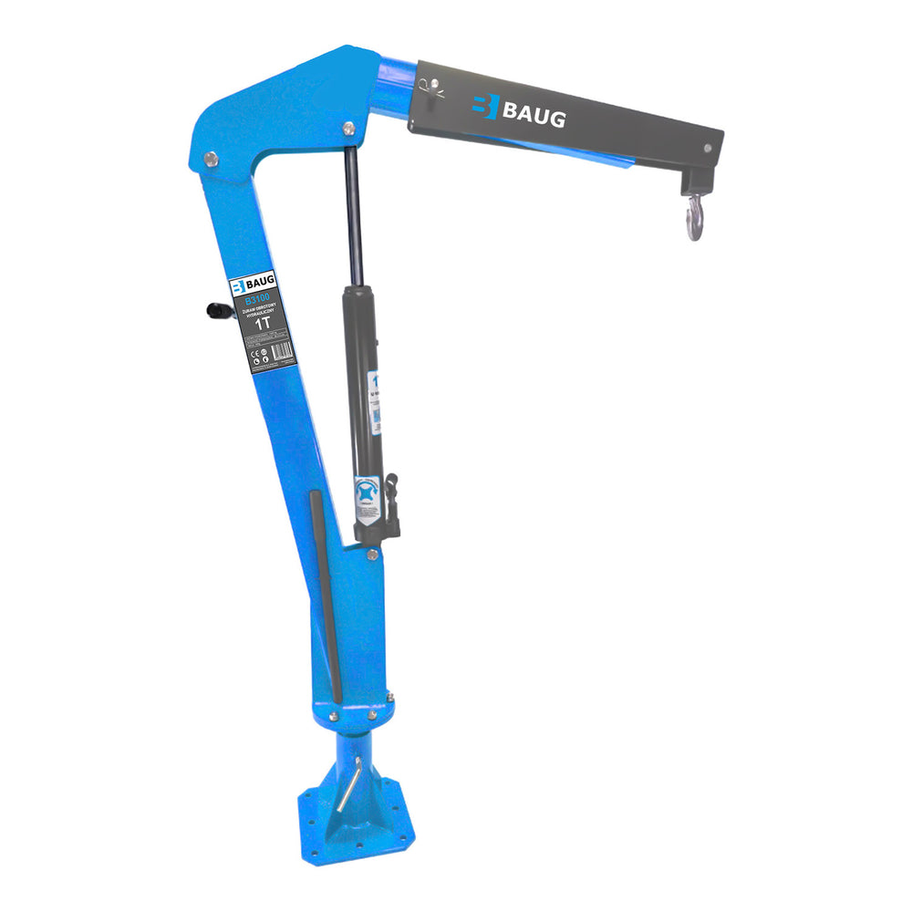 Macara hidraulica 1T rotativa 360° brat extensibil - BAUG
