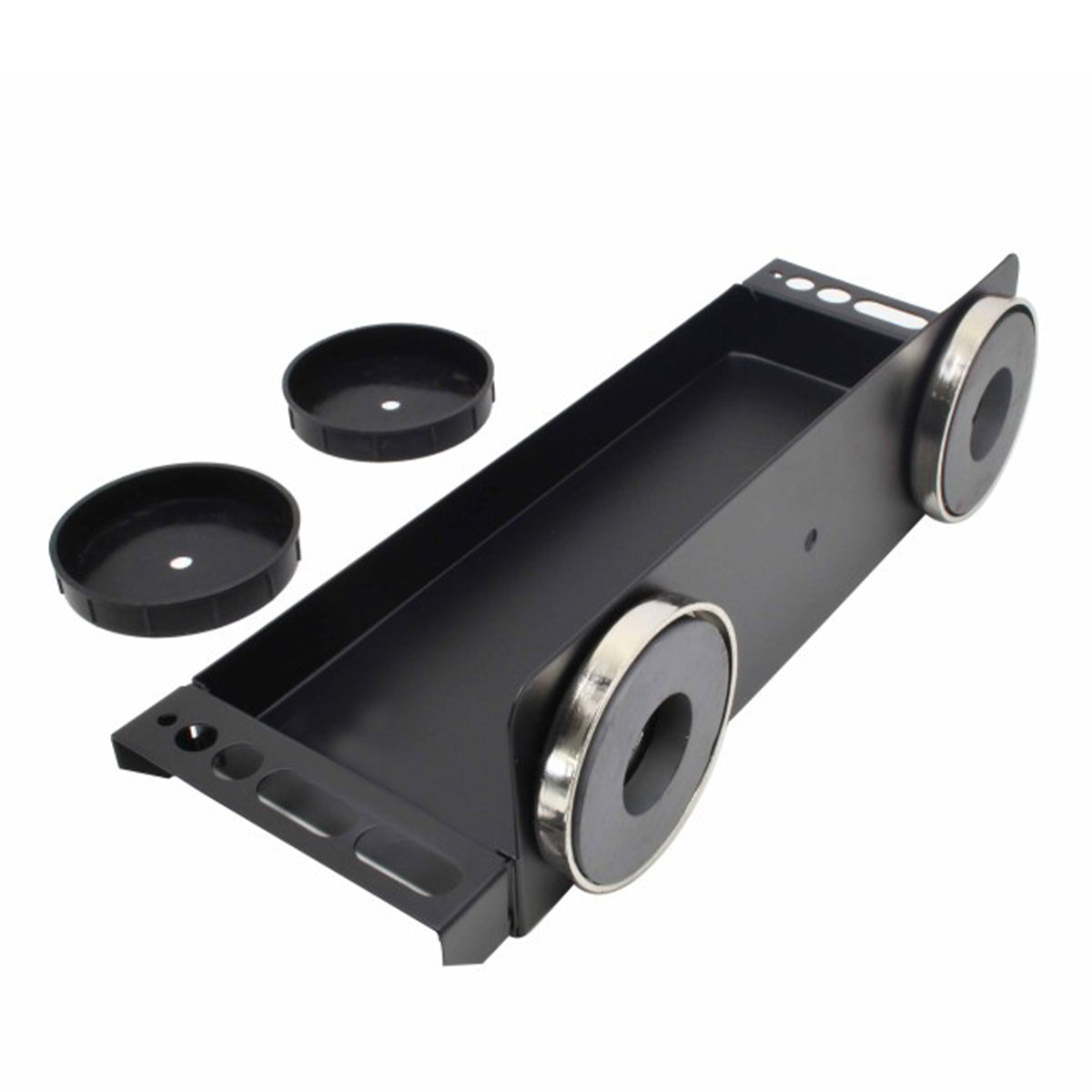Tava magnetica cu suport lateral pentru surubelnite