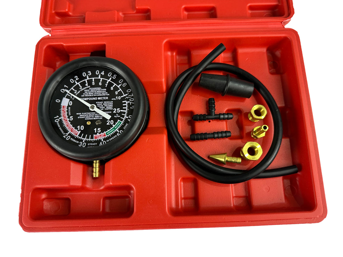 Manometru de presiune si vacuum GEBO TOOLS