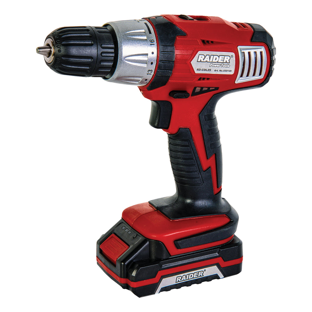 Masina de gaurit bormasina cu acumulator li-ion 18V RAIDER
