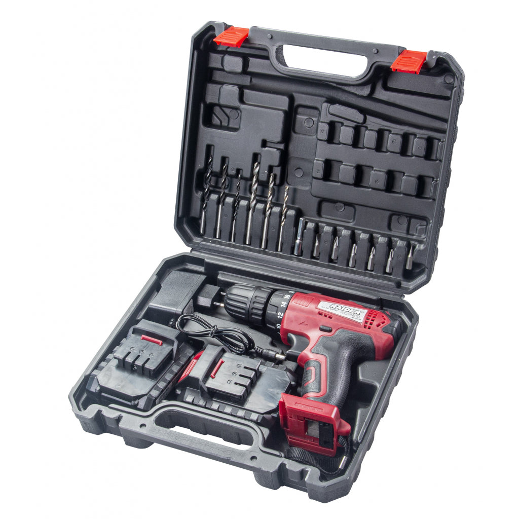 Masina de gaurit si insurubat 24NM cu acumulator 12V 2 x 1.5ah RAIDER rd-cdl34