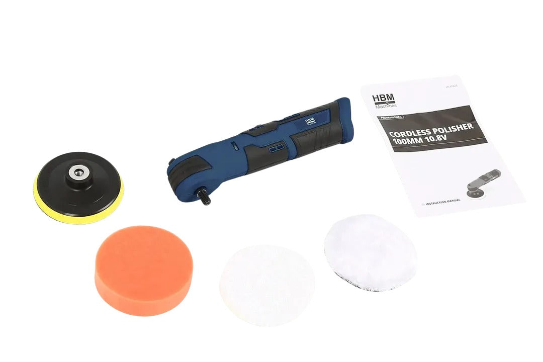 Masina de polisat fara acumulator 100 mm , 10.8V HBM