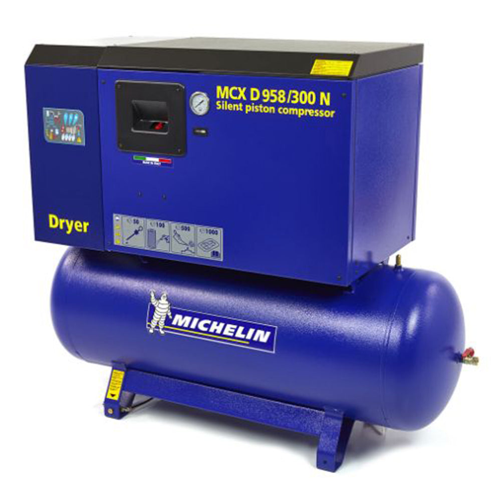 COMPRESOR SILENTIOS MICHELIN 270L 5.5CP CU USCATOR AER