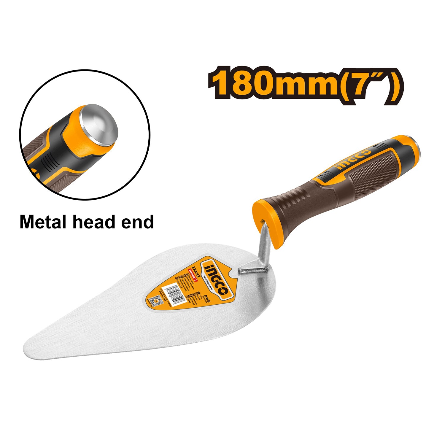 Mistrie cu varf rotund ascutit 180mm INGCO