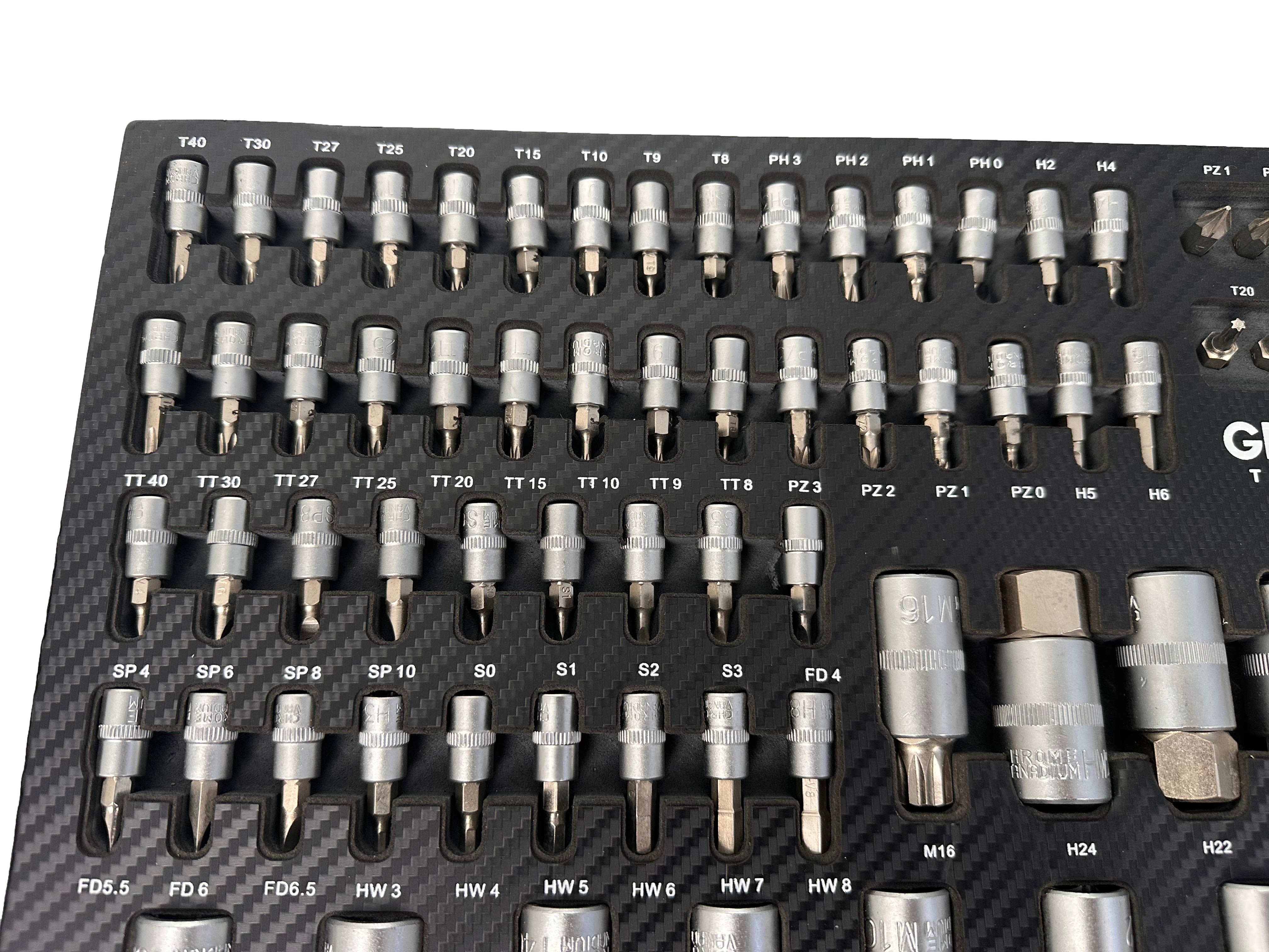 Modul dulap biti 101 piese GEBO TOOLS