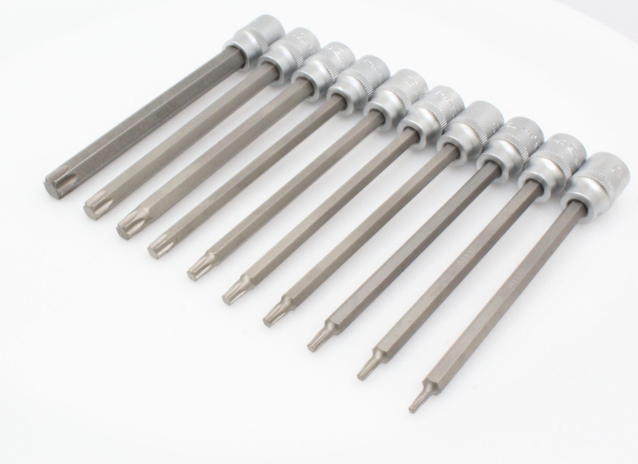 Modul dulap set biti TORX 3/8  t10-t55 lungime 140mm