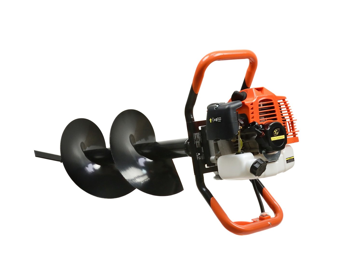 Motoburghiu foreza de pamant cu 3 burghie, 62cc, 1.4KW GEKO
