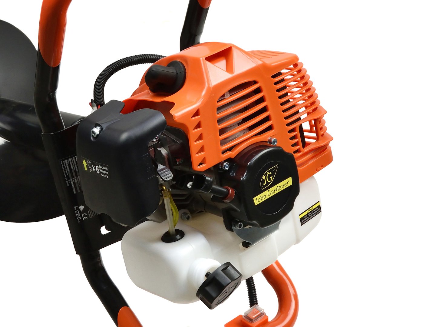 Motoburghiu foreza de pamant cu 3 burghie, 62cc, 1.4KW GEKO
